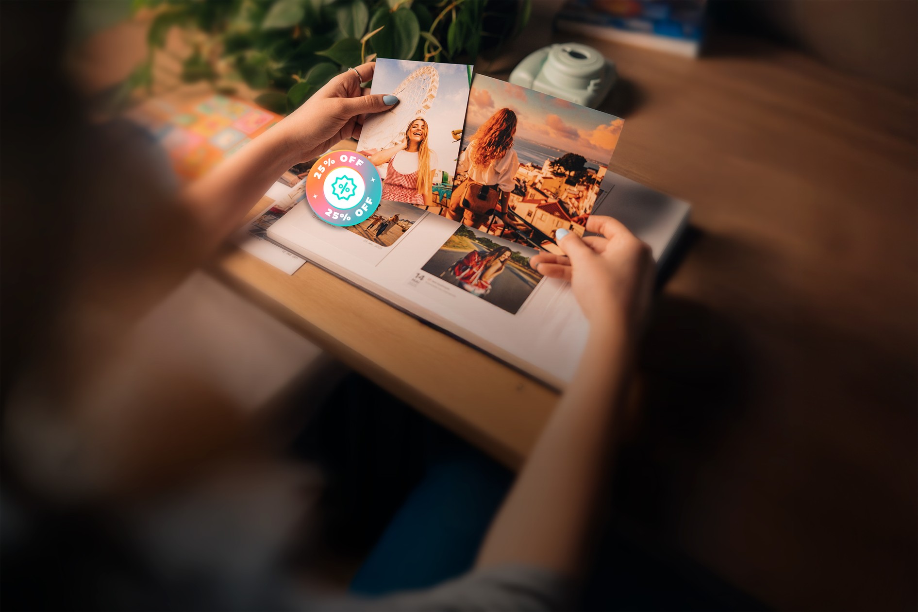 Fotos reveladas com até 50% OFF